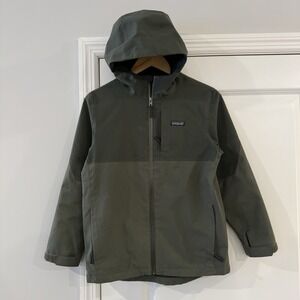 Patagonia 4 in 1 Everyday Jacket Youth L 12 Green H2No Waterproof Shell 68035